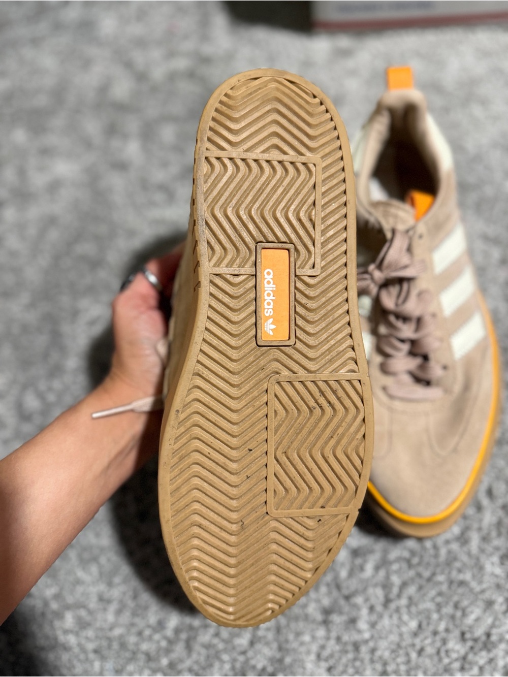 Adidas Super Sleek Ash Pearl Size 8 - Picture 3 of 7